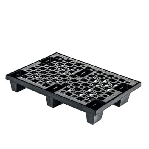 Colleoni.EU - Kunststoff-Halbpalette (PP) – Leichte, stapelbare & ineinander steckbare Palette für Innen- & Außenbereich – Made in Italy – 80x60 cm – 1 Stück von Colleoni.EU