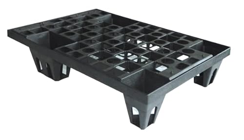 Colleoni.EU – Mini-Palette aus Polypropylen – Stapelbare und von 4 Seiten einfahrbare Palette für Innen- und Außenbereiche – Made in Italy – 60x40x12 cm – 1 Stück von Colleoni.EU