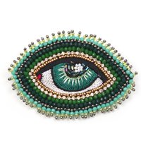 COLLEZIONE ALESSANDRO Brosche "Eye" von Collezione Alessandro