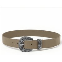 COLLEZIONE ALESSANDRO Ledergürtel "Curve", aus echtem Leder, Made in Italy von Collezione Alessandro