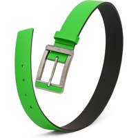 COLLEZIONE ALESSANDRO Ledergürtel "Neon", aus echtem Leder, Made in Italy, Neon von Collezione Alessandro