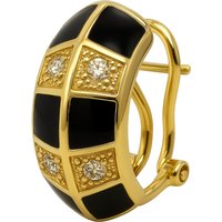 COLLEZIONE ALESSANDRO Paar Ohrclips "Frankfurt" von Collezione Alessandro