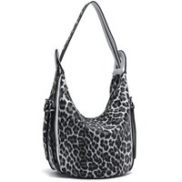 COLLEZIONE ALESSANDRO Schultertasche "Leo", mit Leo Muster in schwarz-weiß von Collezione Alessandro