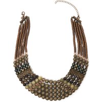 COLLEZIONE ALESSANDRO Statementkette "Eugenie", mit Glasschliffperlen von Collezione Alessandro