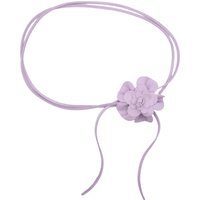 COLLEZIONE ALESSANDRO Taillengürtel "Blüte", Lederband mit echt Leder Blüte von Collezione Alessandro