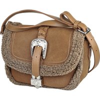 COLLEZIONE ALESSANDRO Umhängetasche "Cowgirl", im Western Style mit Teddy-Fell von Collezione Alessandro