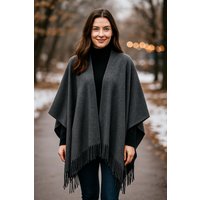 COLLEZIONE ALESSANDRO XXL-Schal "Italia" 1 Stk. tlg. Made in Italy, mit Fransen von Collezione Alessandro