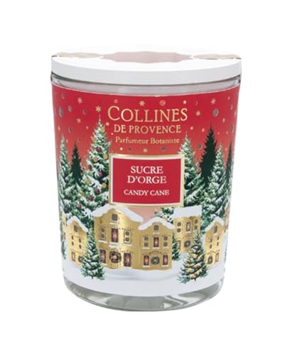 Collines de Provence, Duftkerze – Zuckerstangen – 180 g von Collines de Provence
