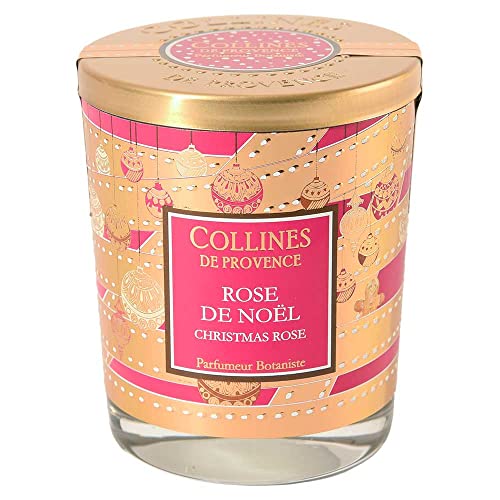 Collines de Provence Duftkerze Christrose, 180 g von Collines de Provence