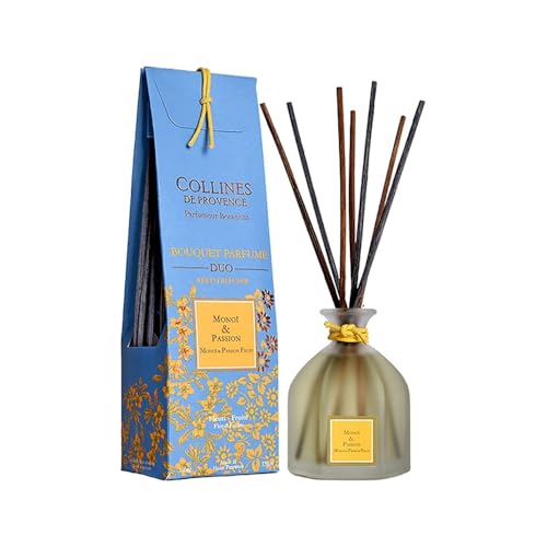 Von Collines De Provence - Duftstäbchen Monoï und Passionsfrucht 100ml von Collines de Provence