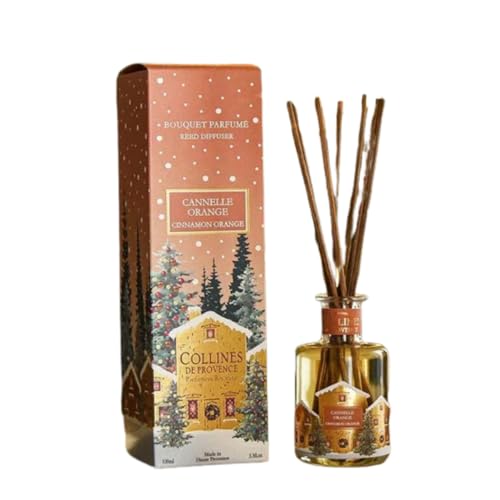 Von Collines De Provence - Duftstäbchen Zimt orange 100ml von Collines de Provence