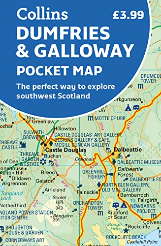 Dumfries & Galloway Pocket Map: The perfect way to explore southwest Scotland Dumfries & Galloway Pocket Map: The perfect way to explore southwest Scotland von Collins