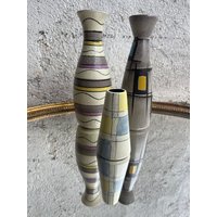 3Er Set Bay Keramik Vasen. 1950Er Jahre Deutschland. Mid Century Design 3Er Set Bay Keramik Vasen. 1950Er Jahre Deutschland. Mid Century Design von ColloredoCollections