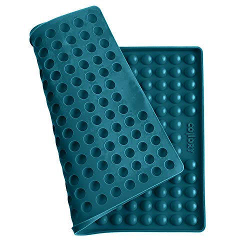 Collory Backmatte Hundekekse für MEDIUM HALBKUGEL (1,5cm Ø) Leckerlis, Silikon Backform, Backunterlage für Backblech, Diätmatte, Hitzebeständig, Lebensmittelecht & Bpa-frei von Collory