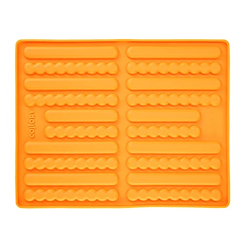 Collory® Silikon Backmatte Hundekekse Sticks (16 cm), Knabberstangen, Kaustangen als Hundesnack, Riegel, Backform Müsli Riegel, Snack für Mensch und Tier von Collory