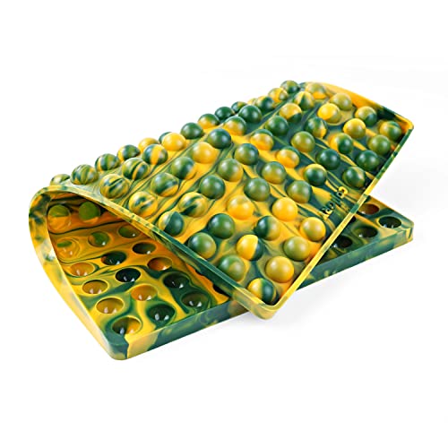 Collory® Backmatte Hundekekse für GROSSE HALBKUGEL (2cm Ø) Leckerlis, Silikon Backform, Backunterlage für Backblech, Diätmatte, Hitzebeständig, Lebensmittelecht & Bpa-frei von Collory