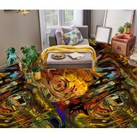 3D Advanced Psychedelic Jj4936Ff Boden Tapete Wandbilder Selbstklebende Abnehmbare Bad Wasserdichtboden Teppich Matte Print Epoxy Küche von ColofulHomeDecors