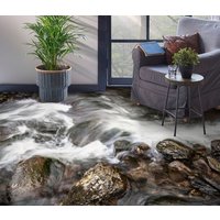 3D Aufgeregt Fließendes Wasser Jj2243Ff Boden Tapete Wandbilder Selbstklebende Abnehmbare Bad Wasserdichtboden Teppich Matte Print Epoxy Küche von ColofulHomeDecors