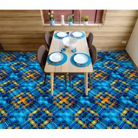 3D Blau Und Gelb Muster Jj5129Ff Boden Tapete Wandbilder Selbstklebende Abnehmbare Bad Wasserdichtboden Teppich Matte Print Epoxy Küche von ColofulHomeDecors