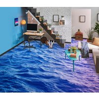 3D Blau Und Lila Meer Jj4640Ff Boden Tapete Wandbilder Selbstklebende Abnehmbare Bad Wasserdichtboden Teppich Matte Print Epoxy Küche von ColofulHomeDecors