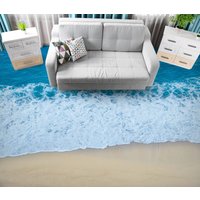 3D Blue Sea Memory Jj7182Ff Boden Tapete Murals Selbstklebende Abnehmbare Bad Wasserdichtboden Teppich Matte Print Epoxy Küche von ColofulHomeDecors