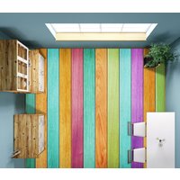 3D Elegante Holz Farben Jj4275Ff Boden Tapete Wandbilder Selbstklebende Abnehmbare Bad Wasserdichtboden Teppich Matte Print Epoxy Küche von ColofulHomeDecors