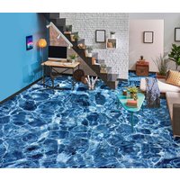 3D Fantasy Blue Sea Textur Jj7165Ff Boden Tapete Wandbilder Selbstklebende Abnehmbare Bad Wasserdichtboden Teppich Matte Print Epoxy Küche von ColofulHomeDecors