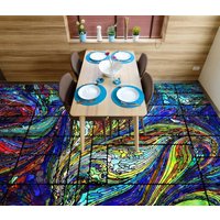 3D Fantasy Farbe Geschichte Jj4962Ff Boden Tapete Wandbilder Selbstklebende Abnehmbare Bad Wasserdichtboden Teppich Matte Print Epoxy Küche von ColofulHomeDecors