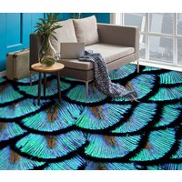 3D Fantasy Feder Kunst Jj7154Ff Boden Tapete Wandbilder Selbstklebende Abnehmbare Bad Wasserdichtboden Teppich Matte Print Epoxy Küche von ColofulHomeDecors