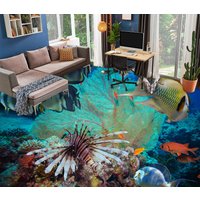 3D Fantasy Marine Life Jj5270Ff Boden Tapete Wandbilder Selbstklebende Abnehmbare Bad Wasserdichtboden Teppich Matte Print Epoxy Küche von ColofulHomeDecors