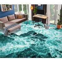 3D Fantasy Meer Farben Jj7108Ff Boden Tapete Wandbilder Selbstklebende Abnehmbare Bad Wasserdichtboden Teppich Matte Print Epoxy Küche von ColofulHomeDecors