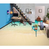 3D Free Beach Vacation Jj4620Ff Boden Tapete Murals Selbstklebende Abnehmbare Bad Wasserdichtboden Teppich Matte Print Epoxy Küche von ColofulHomeDecors