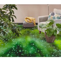 3D Grün Und Wasser Tropfen Jj7353Ff Boden Tapete Wandbilder Selbstklebende Abnehmbare Bad Wasserdichtboden Teppich Matte Print Epoxy Küche von ColofulHomeDecors
