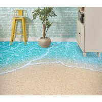 3D Halten Sie Das Zarte Meer Jj4270Ff Boden Tapete Wandmalereien Selbstklebende Abnehmbare Bad Wasserdichtboden Teppich Matte Print Epoxy Küche von ColofulHomeDecors