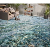 3D Klar Meer Wasser Jj7970Ff Boden Tapete Wandbilder Selbstklebende Abnehmbare Bad Wasserdichtboden Teppich Matte Print Epoxy Küche von ColofulHomeDecors