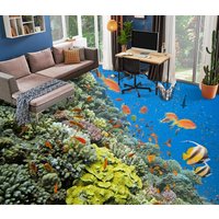 3D Koralle Sammeln Jj4615Ff Boden Tapete Wandbilder Selbstklebende Abnehmbare Bad Wasserdichtboden Teppich Matte Print Epoxy Küche von ColofulHomeDecors