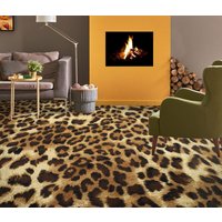 3D Leopard Haut Art Jj4427Ff Boden Tapete Wandbilder Selbstklebende Abnehmbare Bad Wasserdichtboden Teppich Matte Print Epoxy Küche von ColofulHomeDecors