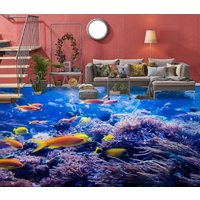 3D Lila Ozean Koralle Jj5276Ff Boden Tapete Wandbilder Selbstklebende Abnehmbare Bad Wasserdichtboden Teppich Matte Print Epoxy Küche von ColofulHomeDecors