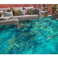 3D Marine Coral Art Jj7196Ff Boden Tapete Wandbilder Selbstklebende Abnehmbare Bad Wasserdichtboden Teppich Matte Print Epoxy Küche von ColofulHomeDecors