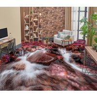 3D Natur Lila Kunst Jj7721Ff Boden Tapete Wandbilder Selbstklebende Abnehmbare Bad Wasserdichtboden Teppich Matte Print Epoxy Küche von ColofulHomeDecors