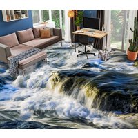 3D Reiche Und Natürliche Wasser Jj4646Ff Boden Tapete Wandbilder Selbstklebende Abnehmbare Bad Wasserdichtboden Teppich Matte Print Epoxy Küche von ColofulHomeDecors