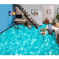 3D Ripples Und Blaues Wasser Jj2920Ff Boden Tapete Wandmalereien Selbstklebende Abnehmbare Bad Wasserdichtboden Teppich Matte Print Epoxy Küche von ColofulHomeDecors