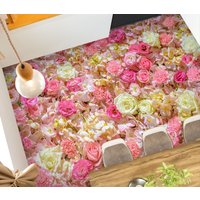 3D Rosa Und Gelb Blumen Jj4354Ff Boden Tapete Wandbilder Selbstklebende Abnehmbare Bad Wasserdichtboden Teppich Matte Print Epoxy Küche von ColofulHomeDecors