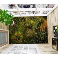 3D Spider Web Jj4442Ff Boden Tapete Wandbilder Selbstklebende Abnehmbare Bad Wasserdichtboden Teppich Matte Print Epoxy Küche von ColofulHomeDecors