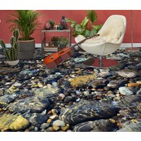 3D Steine Und Klares Wasser Jj5262Ff Boden Tapete Wandbilder Selbstklebende Abnehmbare Bad Wasserdichtboden Teppich Matte Print Epoxy Küche von ColofulHomeDecors