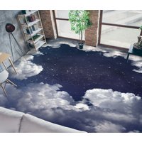 3D Sternenhimmel Bei Nacht Jj5245Ff Boden Tapete Wandbilder Selbstklebende Abnehmbare Bad Wasserdichtboden Teppich Matte Print Epoxy Küche von ColofulHomeDecors