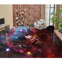 3D Süchtig Nach Dem Universum Jj3872Ff Boden Tapete Wandbilder Selbstklebende Abnehmbare Bad Wasserdichtboden Teppich Matte Print Epoxy Küche von ColofulHomeDecors