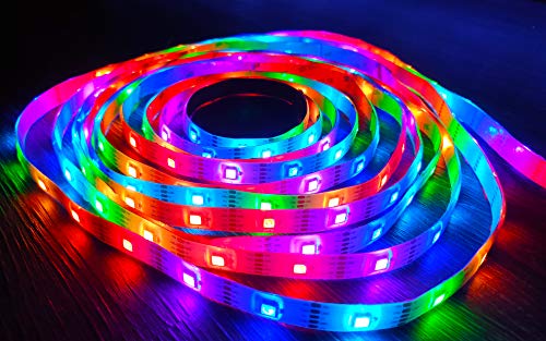 Cololight LED STRIP 30 - RGB Leuchtstreifen, WLAN, Homekit, Alexa, Google Home, jede LED andere Farbe (30 LEDs pro Meter, Starter Set 2m + 2m Verlängerung) von Cololight