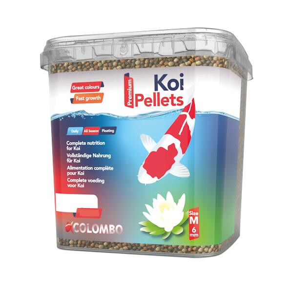 Colombo Premium Koi Futter Medium 10 Liter von Colombo