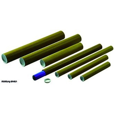 Versandrohr, 10x100cm, braun, Pck=5St, TB1000.100.20, mit Verschlussklappe Versandrohr, 10x100cm, braun, Pck=5St, TB1000.100.20, mit Verschlussklappe von Colompac